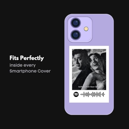 Image of Old Bollywood Songs Mini Poster | Retro Bollywood Posters | Couple Gifts For Valentine's Day Songs Mini Posters (Set of 15) | Items For Girlfriend Boyfriend Husband Wife | Dekha Ek Khwab, Gulabi Aankhein Song Size (8 x 6 cm) Poster for Phone Accessories, Bedroom, Office (C 039)