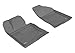 3D MAXpider Front Row Custom Fit All-Weather Floor Mat for Select Hyundai Sonata/Kia Optima Models - Kagu Rubber (Gray)
