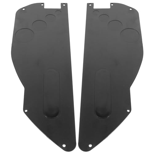 Beaupretty 2個 車椅子 衣類 ガード、 フリップバック デスク アーム 車椅子 アーム 衣類 ガード サイド ガード 電動 車椅子用 防風 ボード プラスチック サイド ガード