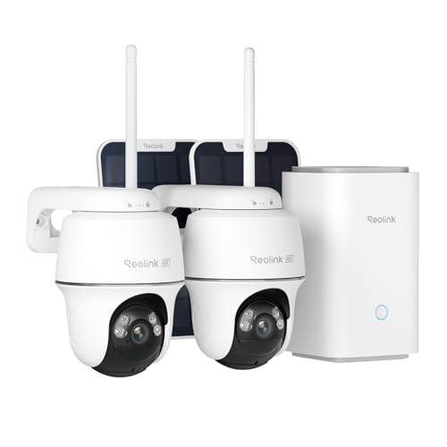 REOLINK 4K Solar Wireless Outdoor Security System β 360Β° Pan