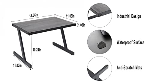 7Riversart Versatile Printer Stand With Storage Portable Home Office Space-Saving Desktop Organizer Durable And Practical Black #TOP3