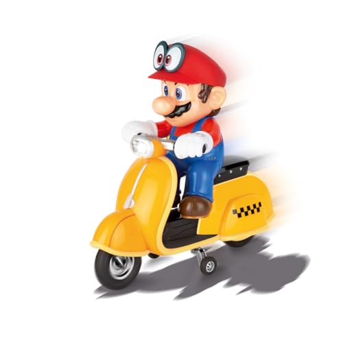 RC Super Mario Odyssey Scooter Carrera : véhicule télécommandé robuste pour petits pilotes - 2