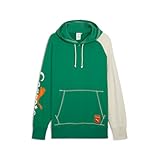 PUMA Mens Carrots Graphic Hoodie Casual Outerwear Casual - Green - Size M