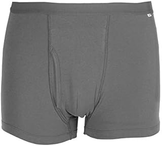 Zerone Cueca masculina para incontinência de algodão, roupa íntima masculina para incontinência de incontinência variada, absorvência regular, lavável, reutilizável, cueca boxer (2GG)