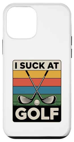 I Suck At Golf Joke ʔSt s Ȓj St X}zP[X iPhone 12 mini p