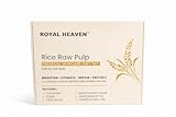 Royal Heaven Rice Raw Pulp Premium Skincare Gift Set, Korean-Inspired Brightening Routine, Includes Facewash, Toner, Face Serum, Moisturising Cream, Sunscreen SPF 50, Under Eye Roll-On