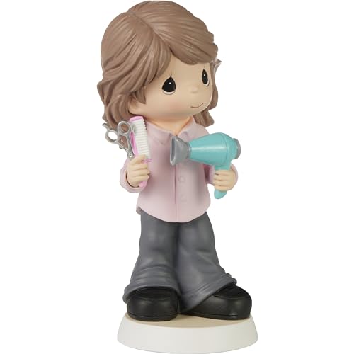 Cadeau pour coiffeur figurine de collection peinte main pour anniversaire - 4