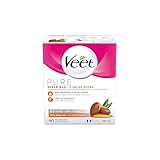 Veet Natural Inspirations, Sugar Wax Hair Removal Kit, Sensitive Skin, Face Legs & Body, 250 ml