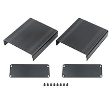 Size: The project box external Size: 100 mm x 88 mm x 38 mm ( 3.9 x 3.5 x 1.5 inch ); Internal Size: 79.3 mm x 35 mm ( 3.1 x 1.4 inch ); thickness: 1.6 mm (0.06 inch) Material: Heavy duty extruded aluminum material. Excellent electrical conductivity,...
