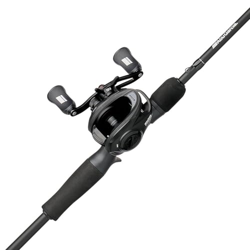 Abu Garcia Max SX Baitcast Low Profile Reel and Fishing Rod Combo