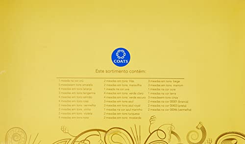 Coats Corrente 4636-D65 Linha Para Bordar Anchor Coats Corrente Multicolor 72