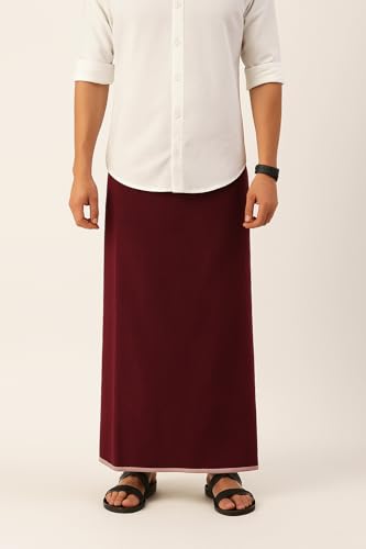 Image of pure cotton lungi for men