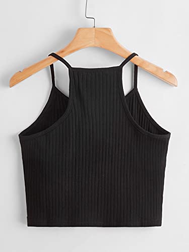 Aahwan Women's & Girls' Solid Basic Slim Fit Cropped Top - Image 2