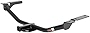 CURT 12036 Class 2 Trailer Hitch, 1-1/4-Inch Receiver, Compatible with Select Ford Edge, Lincoln MKX