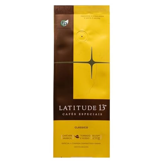 Café Clássico Torrado e Moído Latitude 13 250g