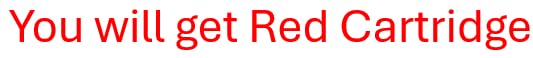 Image of Ink Cartridge for Pilot Pens V5 and V7 Model in a Pack of Eight (08) (Red)