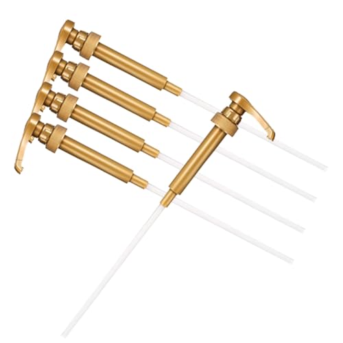 Beatifufu Coffee Syrup Pumps 5pcs Universal Dispenser Pump Bottle Replacement for Kitchen Bars