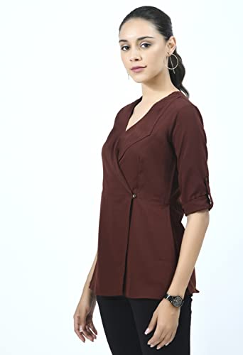 Image of V&M Fashion Women Top with Full Sleeves for Women Top,Stylish Top, Casual Wear Top for Women /Girls Top