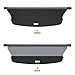 Vinomkii Trunk Cargo Cover Fit for Jeep Grand Cherokee (2 Row;WL) 2022 2023 2024 2025 2026 for Retractable Trunk Rear Security Cover Privacy Screen Shielding Shade with Carbon Fiber Texture