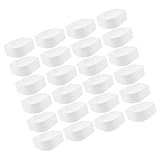 POPETPOP 50 Stück Kochmütze Kopfbedeckung Aufschlag Männer Retro Kochen Unisex Küchenchef Mützen Service Restaurant Küchenservierhut Arbeitskappe Küchenhut Erwachsene Weiß Papier