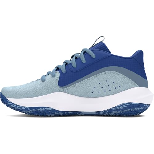 Under Armour Zapatillas Unisex Niños Lockdown 7, (453) Azul Calm/Atlantis/Metallic Blue Calm, 6 Niños Grandes