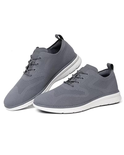 Men's Dress Oxfords Casual Walking Shoes Lightweight Mesh Business Work Sneakers Tennis Footwear