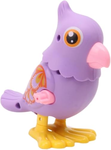 Image of acrown Cute Animal Toys for Kids Sensory Worm Animal Wind up Colorful Toy Insect Figurines for Boys and Girls Multicolor (Bird)