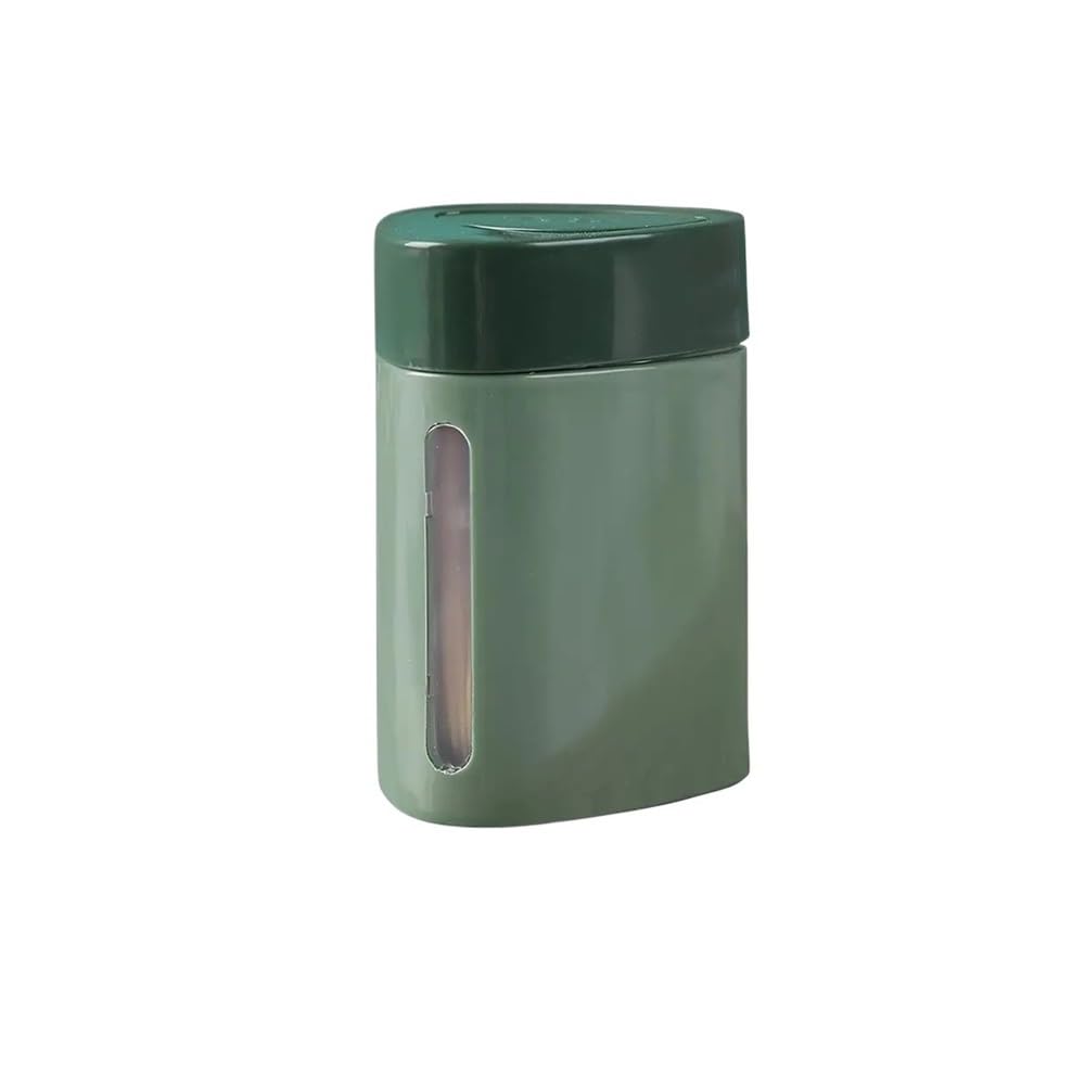 TIANSHENGQI Automatic Pop-Up Toothpick Dispenser Portable Hygienic Case For Kitchen, Restaurant, Camping & Daily Use(A)