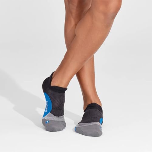 Image of Feetures Elite Light Cushion No Show Tab Sock Wave