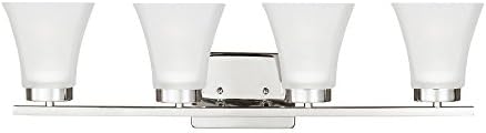 Sea Gull Lighting 4411604-05 Bayfield Four-Light Wall / Bath Vanity Style Lights, Chrome