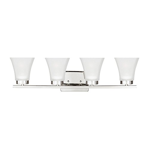 Image of Generation Lighting 4411604-05 Bayfield Four Light Wall /Bath, Chrome