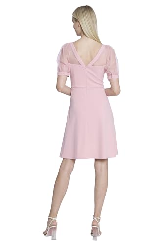 Image of Maggy London Women's Illusion Dress Occasion Event Party Holiday Cocktail Guest of Wedding.