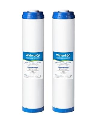 Waterdrop Spotless Car Wash Water Filter, Deionized Water, Spot Free, Replacement WD-CWE2 Spotless Car Wash System with Resin