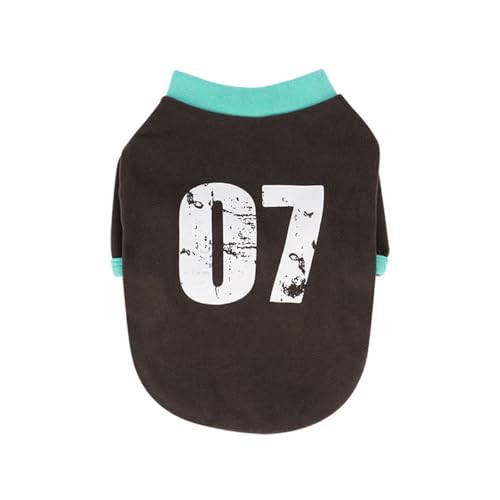 AttRex かわいい 犬の服 犬服 パーカー tシャツ 春秋冬 暖かい 防寒 ペットウェア 小型犬 中型犬 わんこ服 猫服 コート 脱毛保護 家着 洋服 散歩 お出かけ ペット用品 (2XL,ブラウン)