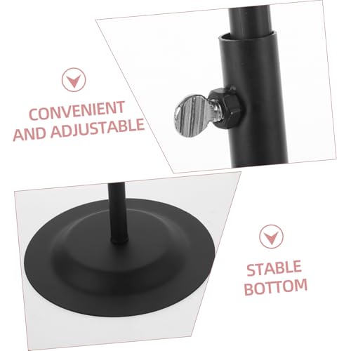 Porte vêtements réglable robuste rack affichage polyvalent support compact pour manteaux - 4