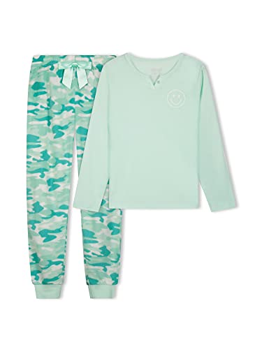 Sleep On It Girls Fleece Pajama Set Long Sleeve Tops & Fleece Pants Soft Kids Sleepwear Multipack Cute Prints Sizes 4-143