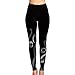 YUMEBLTD Pantaloni di yoga del tentacolo del polpo dell'oceano del mare, legging di sport delle legging di sport che corrono i pantaloni di allenamento, bianco, M