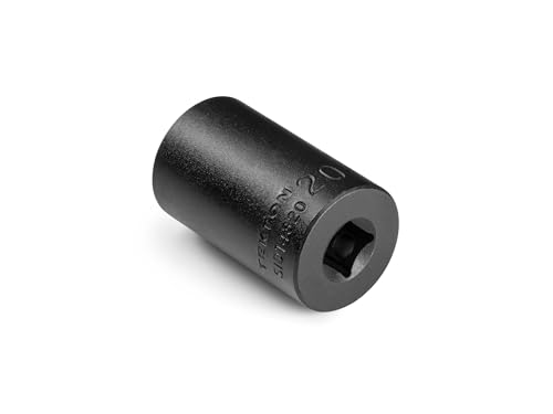 Image of TEKTON 3 /8 Inch Drive x 20 mm Semi-Deep 12-Point Impact Socket | SID14320