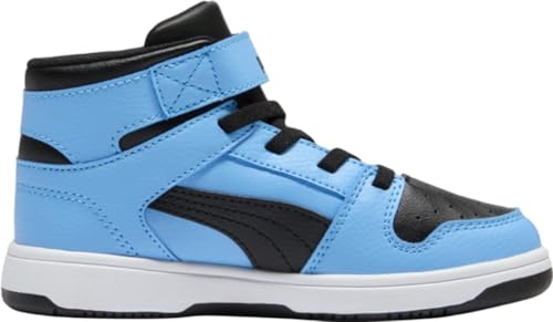 PUMA - Kids Rebound Layup Rcl V Shoes, Color Team Light Blue/Black, Size: 1.5 M US Little Kid