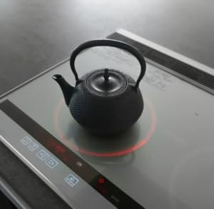 Amazon | 南部鉄器 南部アラレ 鉄瓶 1.2L 直火 ih対応 日本製 金気止め