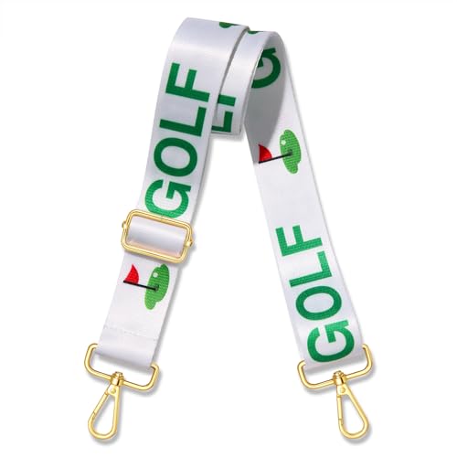 Image of NVENF Game Day Purse Strap Replacement Baseball Basketball Soccer Golf Crossbody Shoulder Bag Straps for Stadium Clear Purse (Style G)