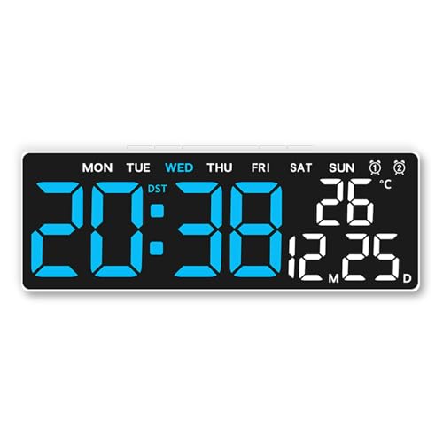 学生およびプロのデジタル時計のためのカレンダーと温度計を備えたケーシング LED デジタル卓上時計