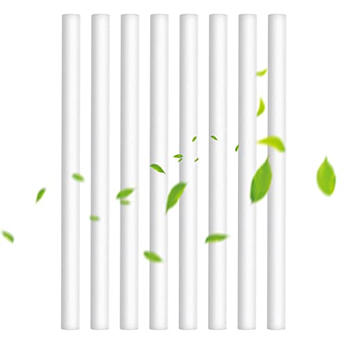 16 Pieces Humidifier Cotton Filter Sticks,Replacement Refill,Keeps Clean and Prolongs Life For Most Home and Office Humidifiers, Please Confirm The Required Size Before Purchasing (0.39"*5.51") White