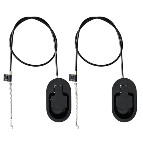 Artibetter Palanca de Liberación para Sillón Reclinable 2 Piezas con Resorte y Cable de 96 CM Aleación de Aluminio Reforzada Repuesto para Muebles y Sofás Reclinables Uso en Hogar y