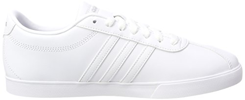 Image of adidas Women's Courtset Fitness Shoes, White (Footwear White /Footwear White /Matte Silver), 8.5 UK