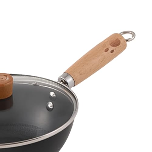 Wok con recubrimiento antiadherente y tapa miniatura 2