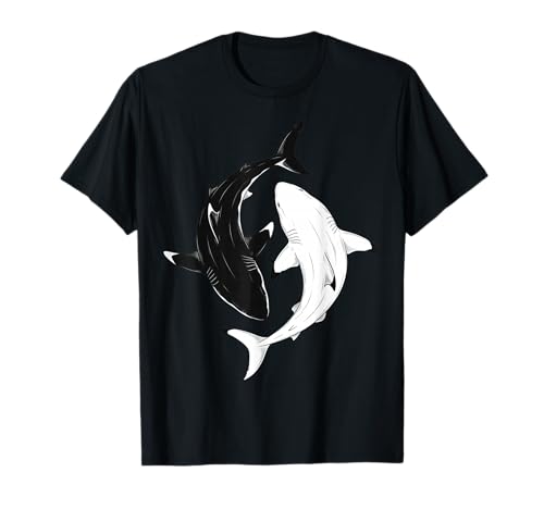 Esthétique Grands Requins Blancs - Ocean Animal Art T-Shirt