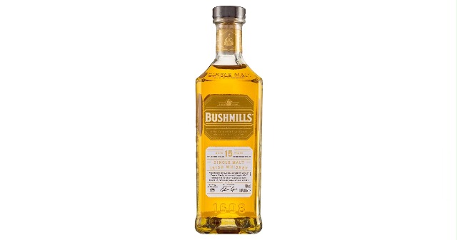 Bushmills Single Malt Irish Whiskey 15 Year Old 70cl | Bourbon