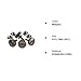 RICKRAK NEW SUREKLIK HARLEY DAVIDSON SADDLE BAG SAFETY BOLT KIT FOR HARD BAGS