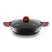 Castey - Cacerola Baja Inducción 36 cm Con Tapadera